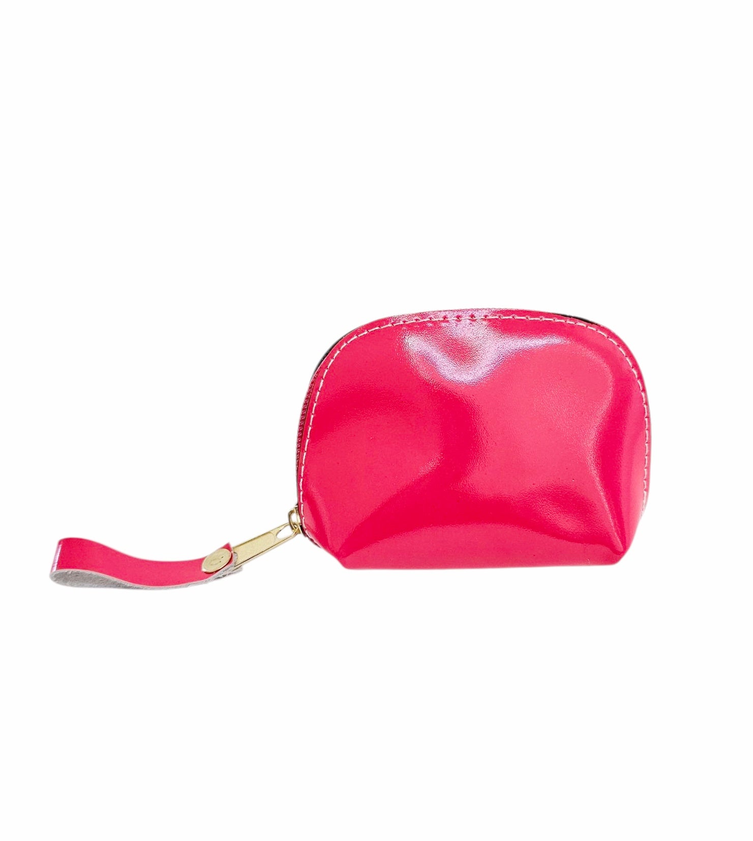 ReLeather Petite Pouch - Hot Pink by MBH Leather, product view 1