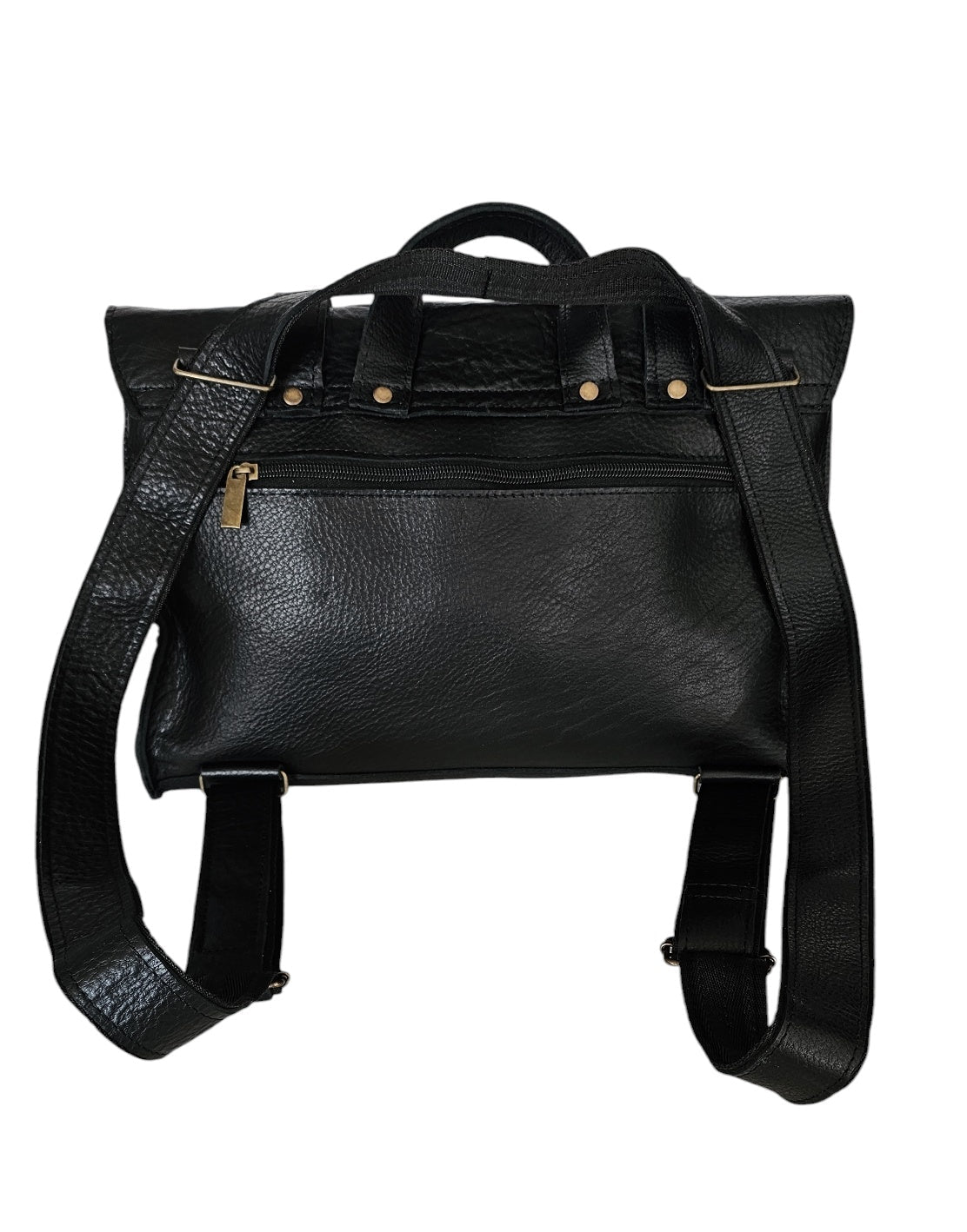 Convertible Leather Backpack & Crossbody Bag | MBH Leather