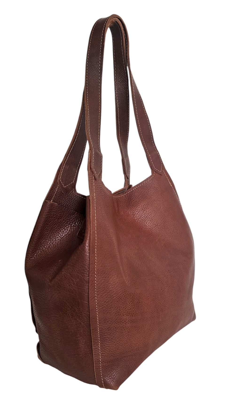 The best shoulder leather brown purse