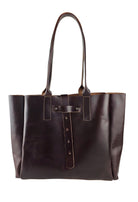 Women's Work Leather Tote Bags