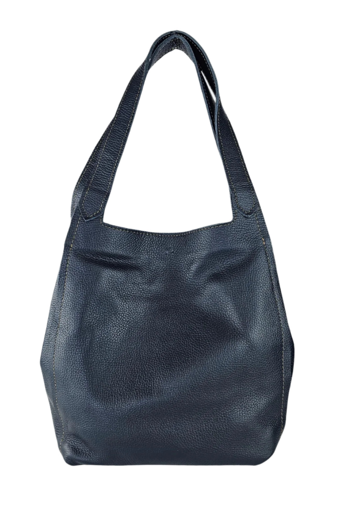 leather slouchy tote bag women