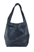 leather slouchy tote bag women