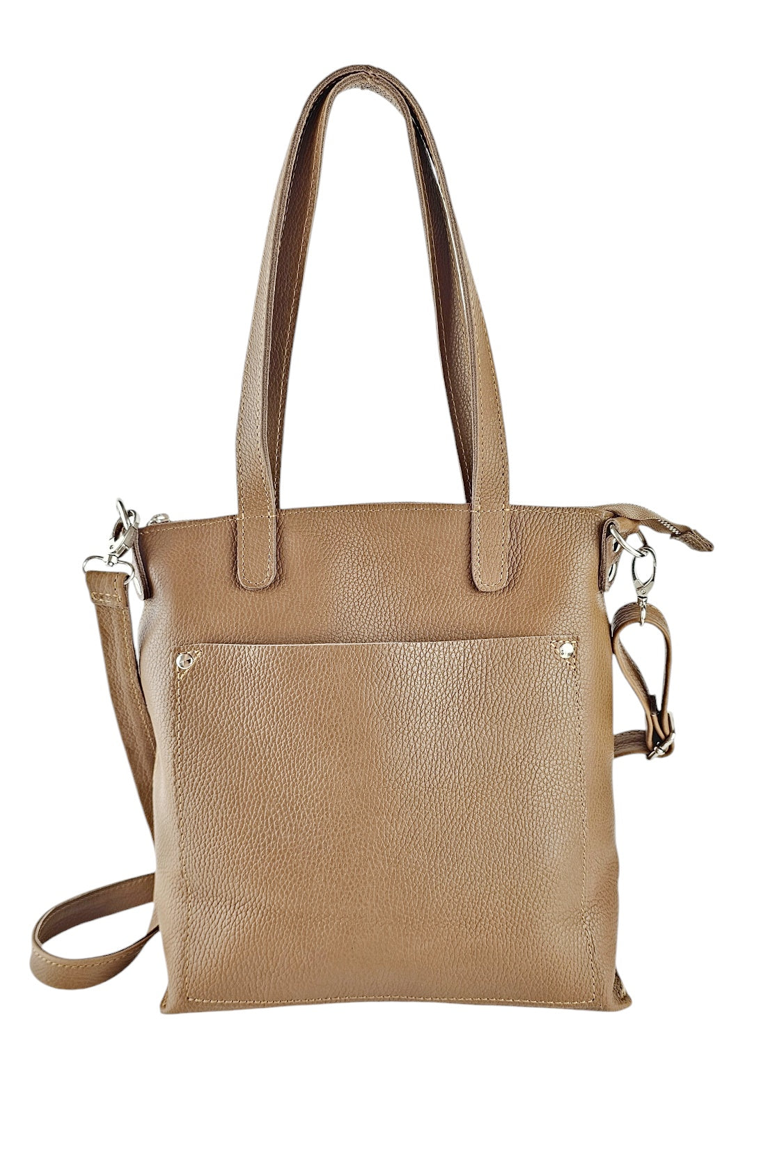 Amara Crossbody Tote Bag by MBH Leather, product view 1