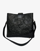 Eterna Mini Leather Crossbody Bag – Artisan Black by MBH Leather