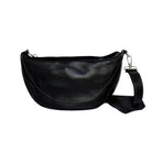 Luna leather crossbody black from MBH Leather