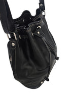 Mare Bucket Bag – Black by MBH Leather, product view 6