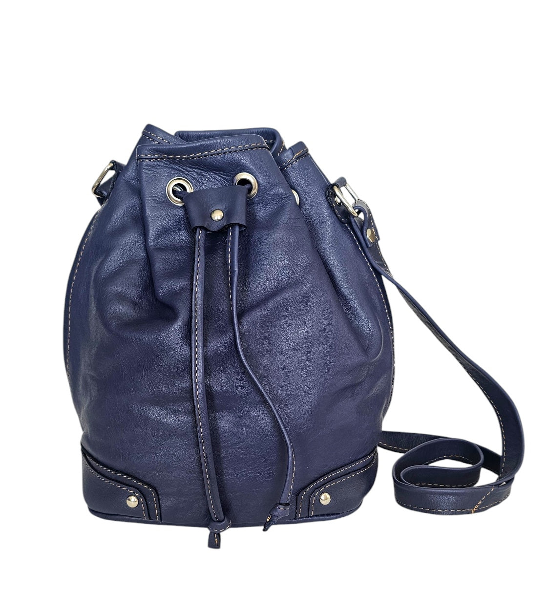 Mare Bucket Bag – Slate by MBH Leather, product view 1
