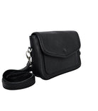 Nolita Mini Crossbody Bag – Black by MBH Leather, product view 3