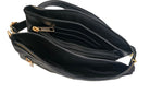 Nova Crossbody Bag - Black by MBH Leather, product view 3