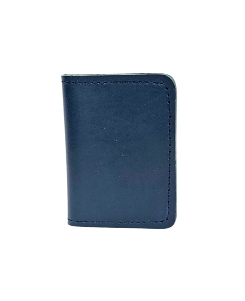 Novi Mini Bifold Wallet - Blue by MBH Leather, product view 1