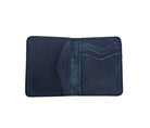 Novi Mini Bifold Wallet - Blue by MBH Leather, product view 2
