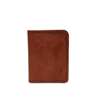 Novi Mini Bifold Wallet - Brown by MBH Leather, product view 1