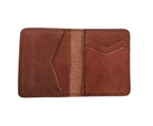 Novi Mini Bifold Wallet - Brown by MBH Leather, product view 3