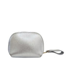 ReLeather Petite Pouch - Silver by MBH Leather, product view 1