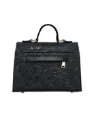 The Artisanal Crossbody Bag - Black by MBH Leather, product view 3