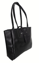 The Elara Tote Bag - Black by MBH Leather, product view 2