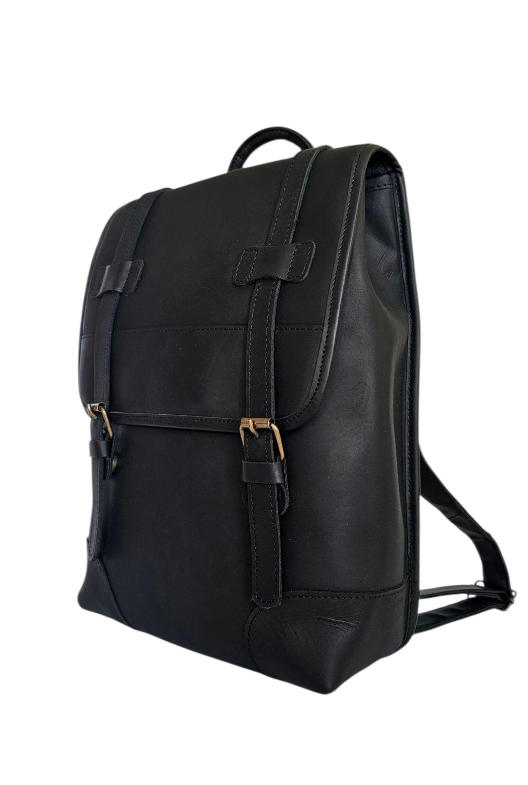The Ferrano Leather Backpack by MBH Leather, product view 2
