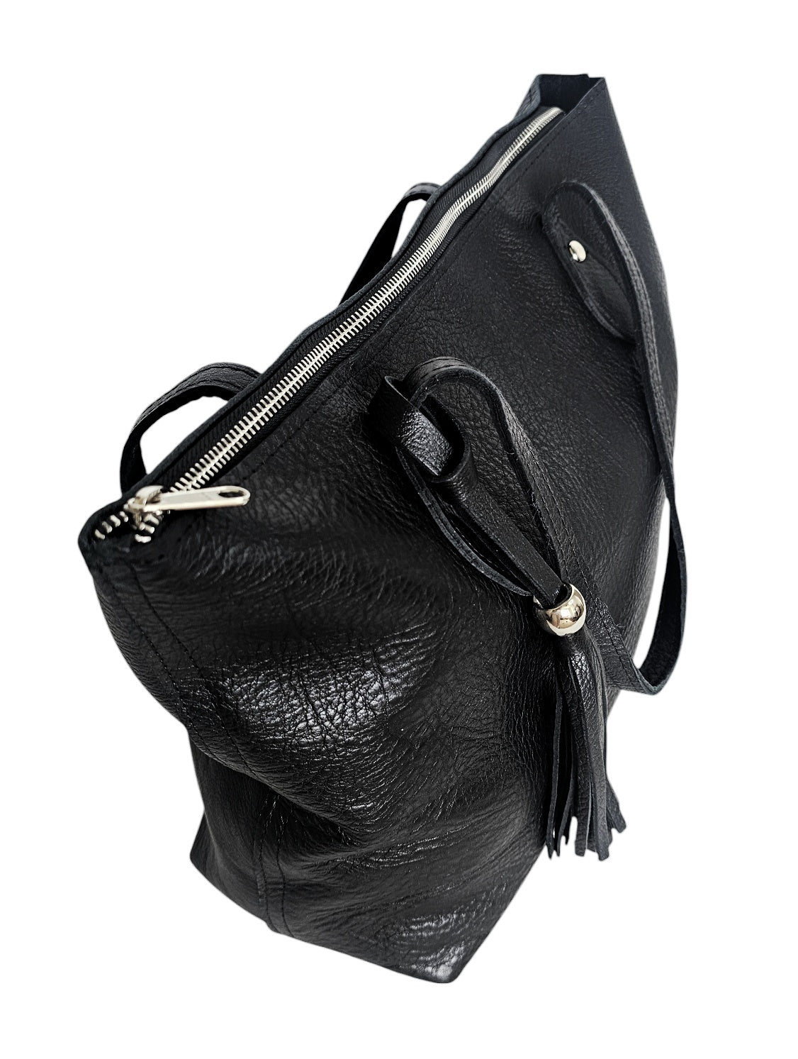 The Florentine Tote Bag by MBH Leather, product view 3