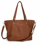 The Icon convertible women's leather tote and crossbody bag by MBH Leather