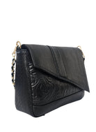 The Marquesa Crossbody Bag - Black by MBH Leather, product view 2
