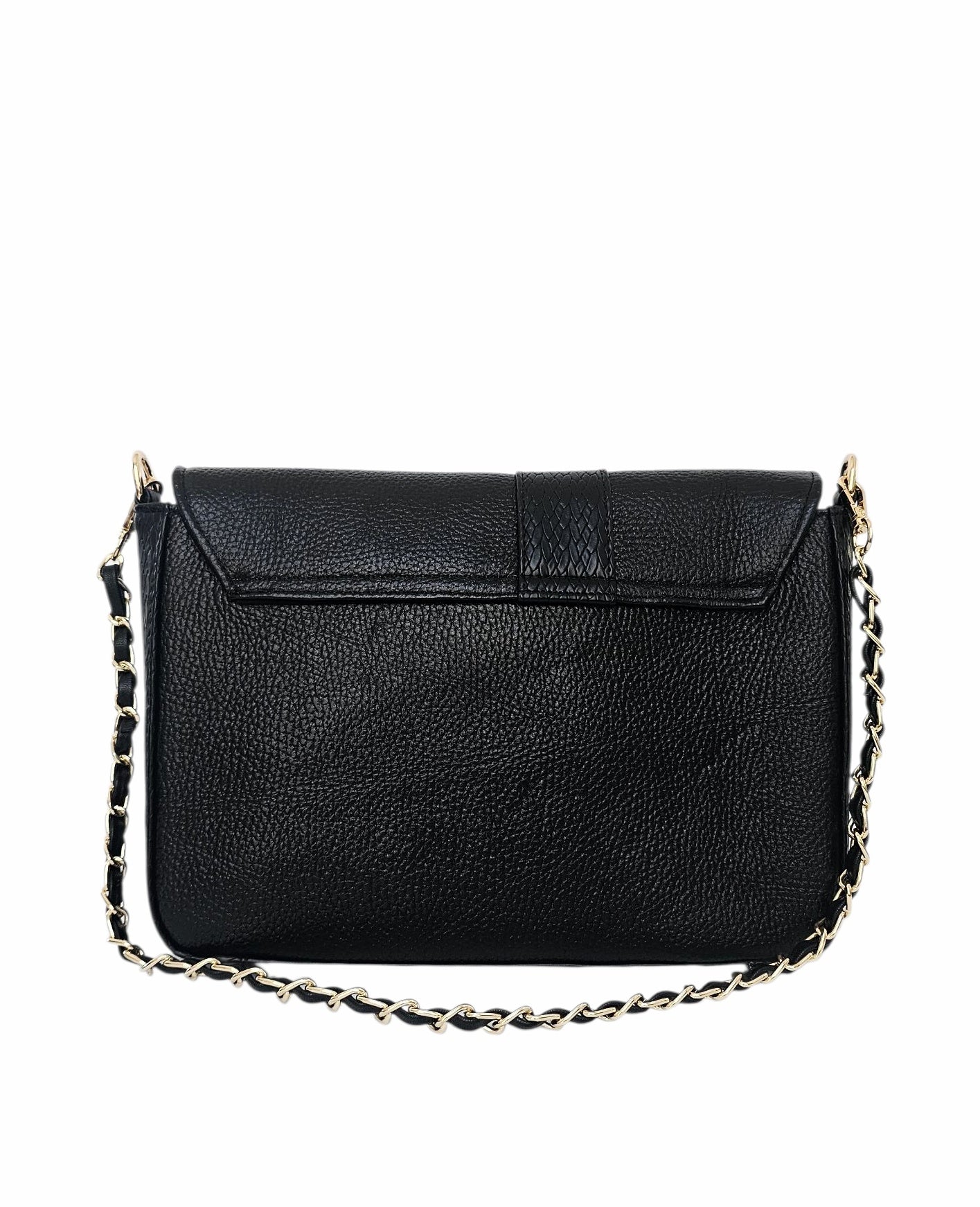 The Marquesa Crossbody Bag - Black by MBH Leather, product view 5