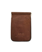 The Minimalist Money Clip Wallet - Brown by MBH Leather, product view 1