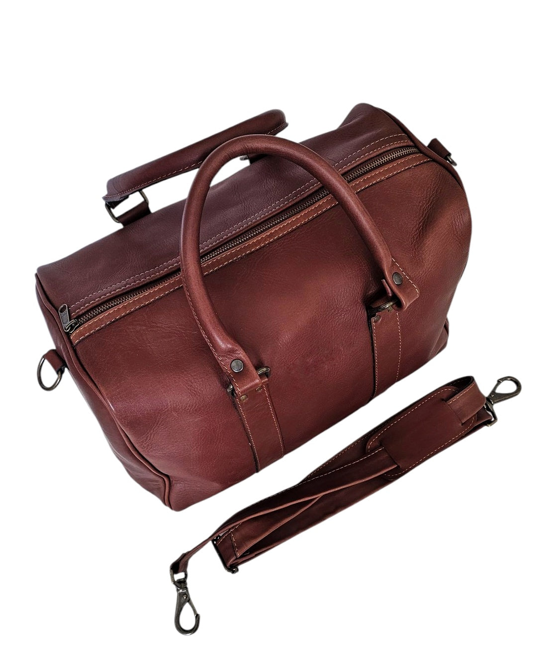 The Montclaire Weekender Travel Bag by MBH Leather, product view 8