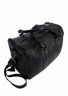 The Montclaire Weekender Travel Bag- Black by MBH Leather, product view 4