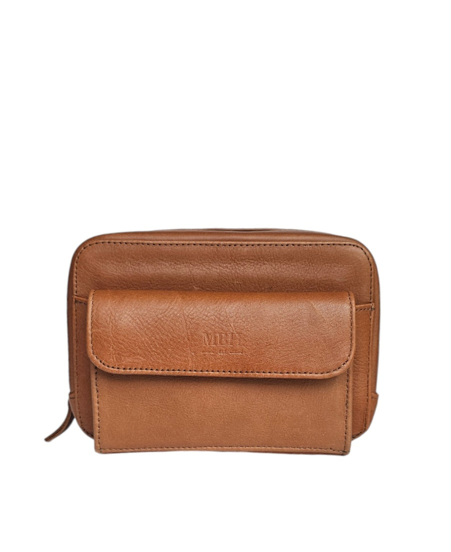The Nomad Crossbody Leather Bag by MBH Leather, product view 7