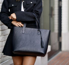 The Perfect Imperfect Tote Bag - Sample by MBH Leather, product view 1