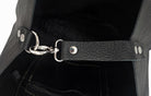 The Serena Shoulder Bag - Black by MBH Leather, product view 4