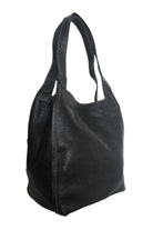 The Serena Shoulder Bag - Black by MBH Leather, product view 5