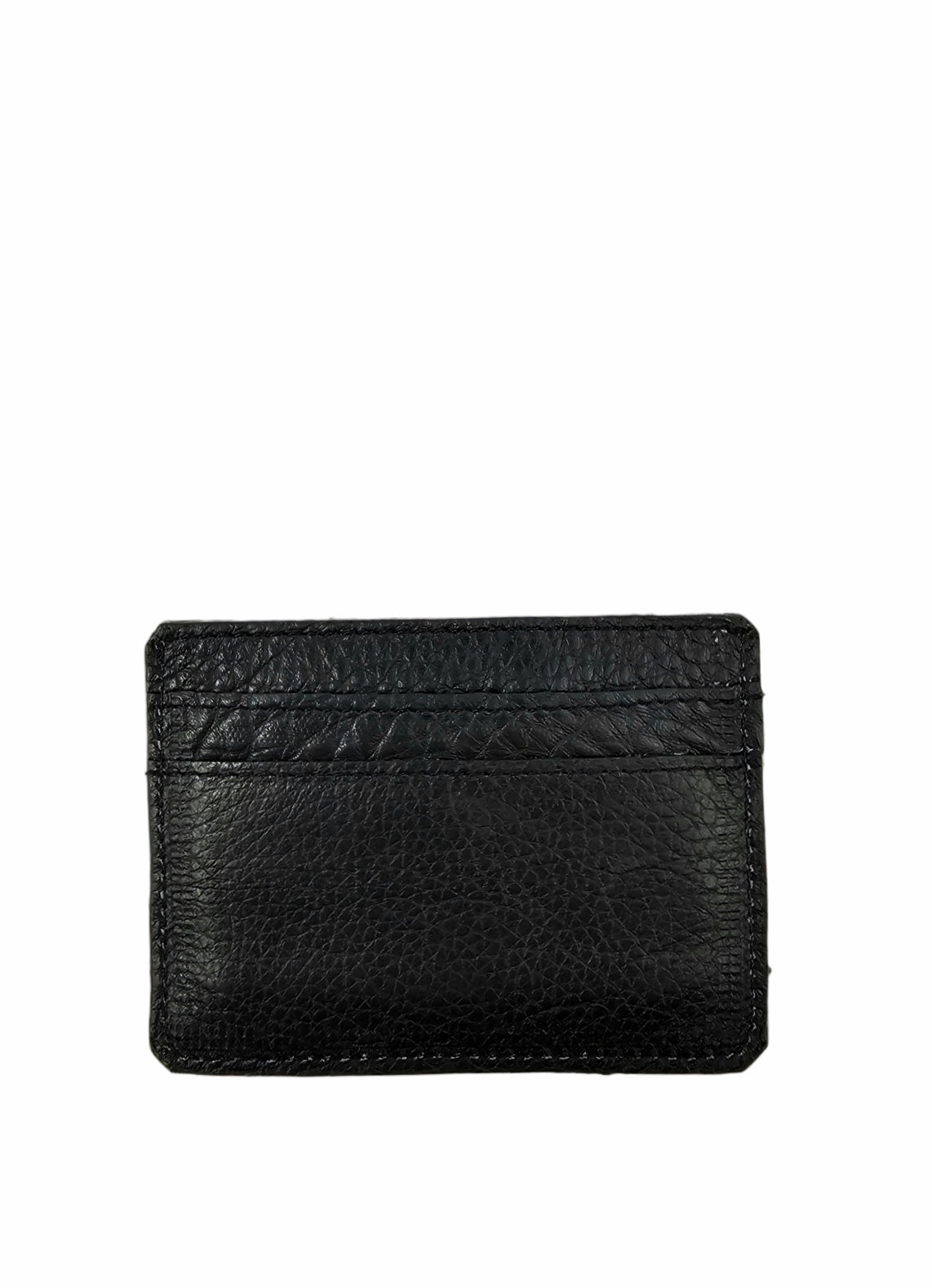 The Sterling Card Holder - Black by MBH Leather, product view 2