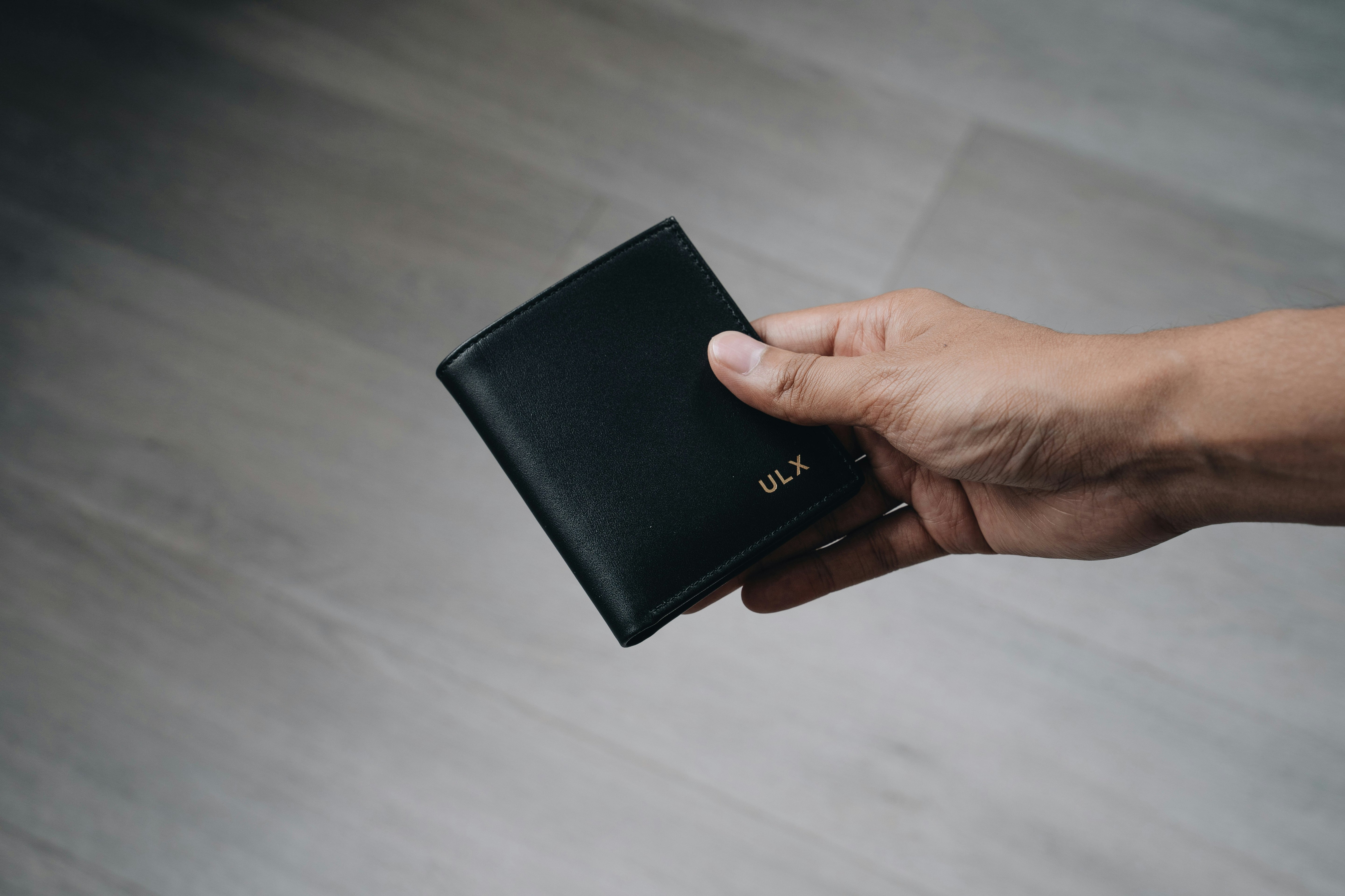 The Traveler Leather Passport Wallet - Brown by MBH Leather, product view 4