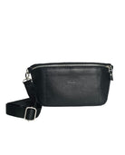 The Voyager Crossbody Sling Bag - Black by MBH Leather, product view 1