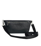 The Voyager Crossbody Sling Bag - Black by MBH Leather, product view 4