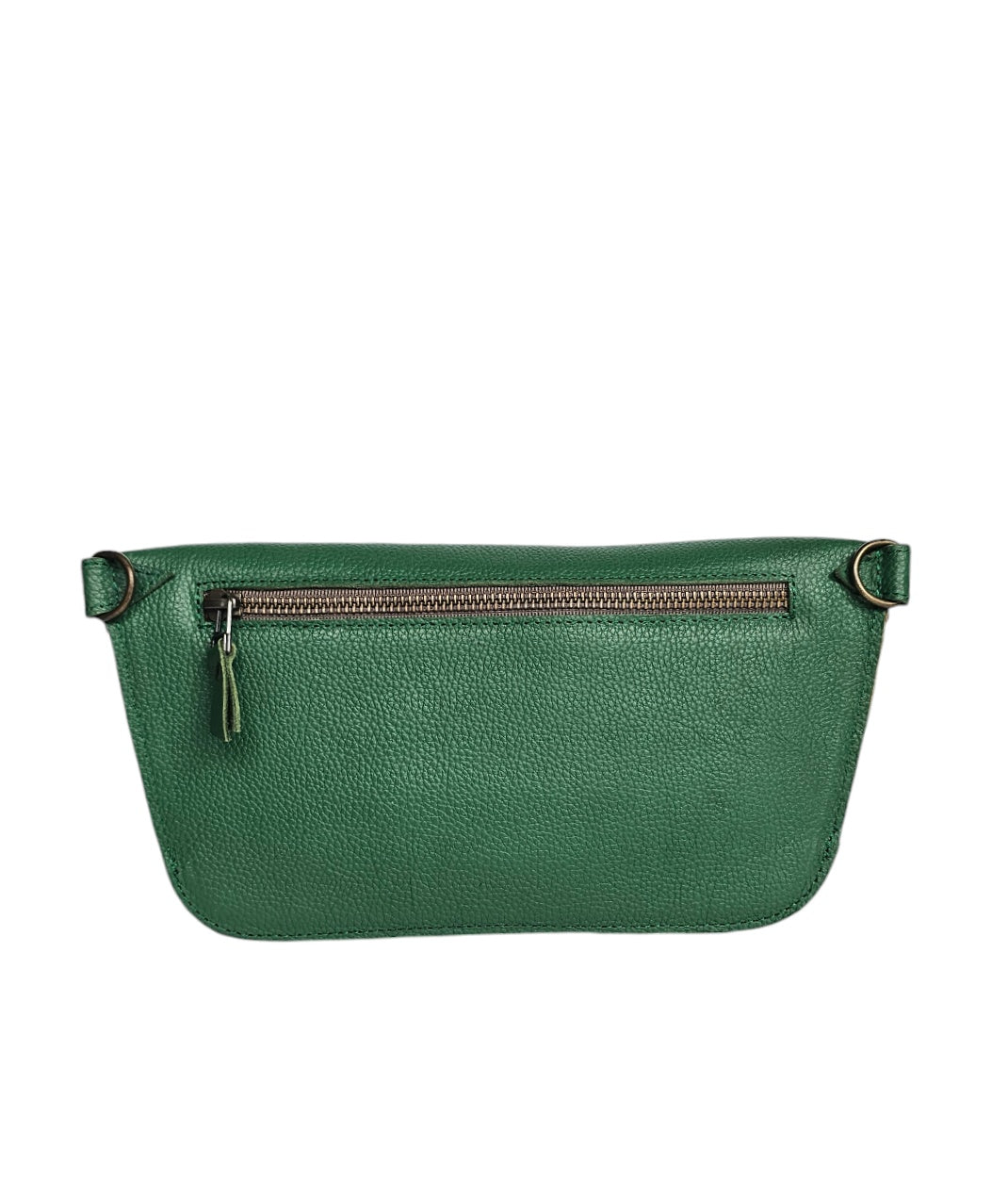 The Voyager Crossbody Sling Bag - Olive Green by MBH Leather, product view 3