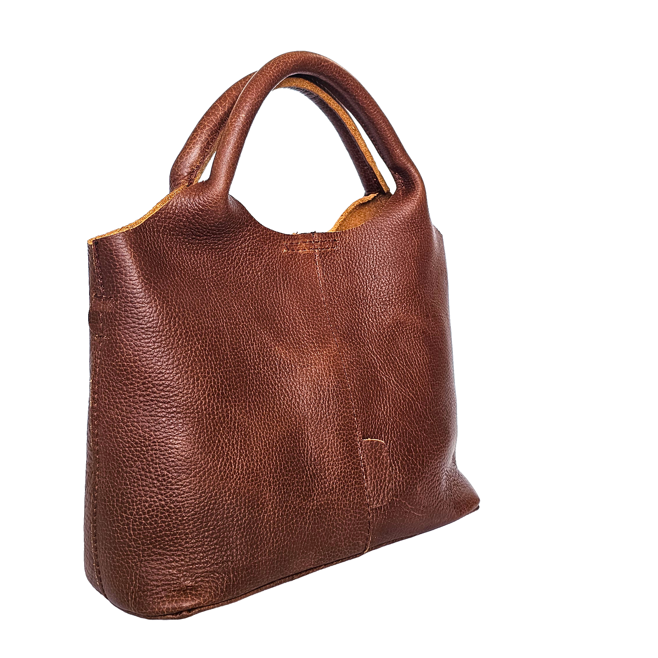 Valencia Leather Crossbody Bag by MBH Leather, product view 6