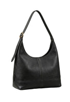 Verona Buckle Shoulder Purse – Black by MBH Leather, product view 1