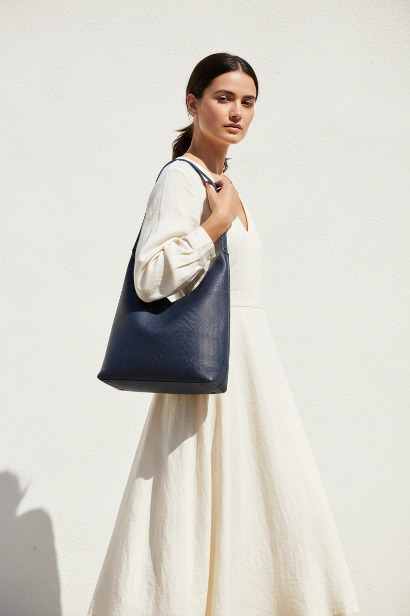 Verona Indigo Shoulder Bag - Lifestyle